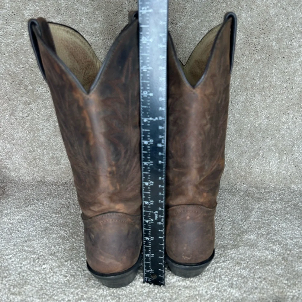 Durango 11” western shaft stitch brown women’s 9M - Picture 7 of 9